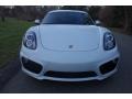 2015 Carrara White Metallic Porsche Cayman S  photo #2