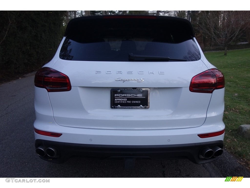 2015 Cayenne S - Carrara White Metallic / Luxor Beige photo #5