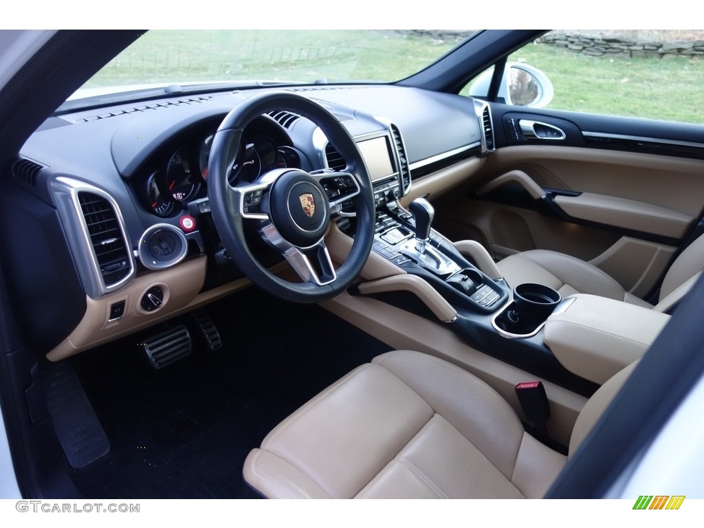 2015 Cayenne S - Carrara White Metallic / Luxor Beige photo #10