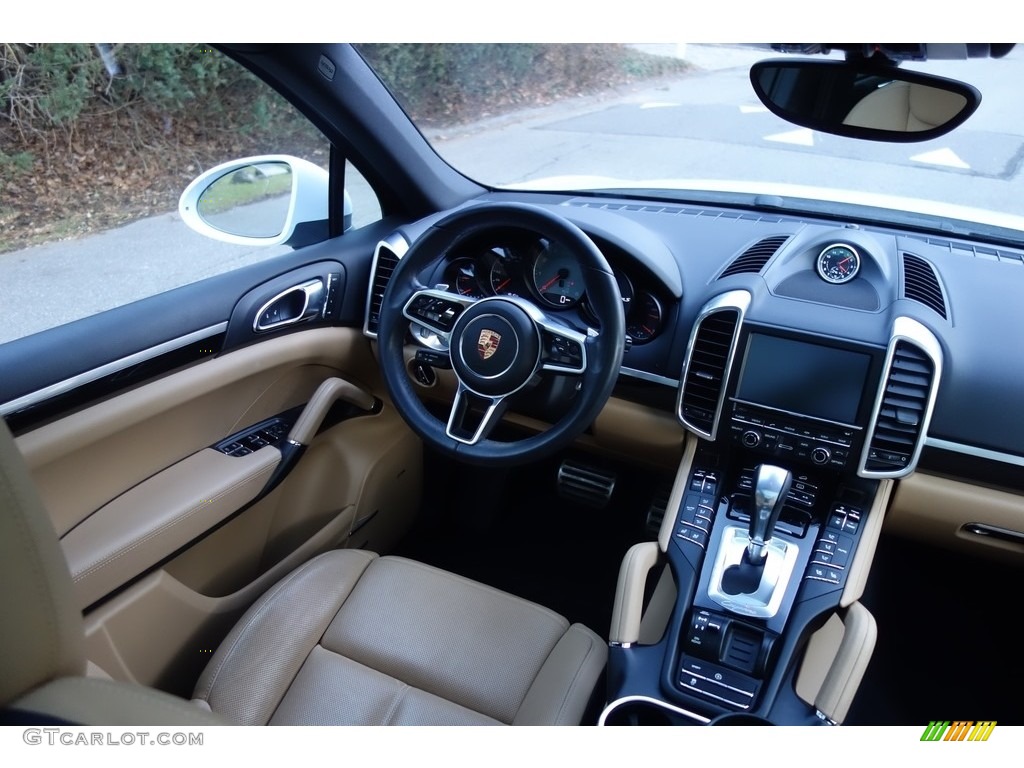 2015 Cayenne S - Carrara White Metallic / Luxor Beige photo #12