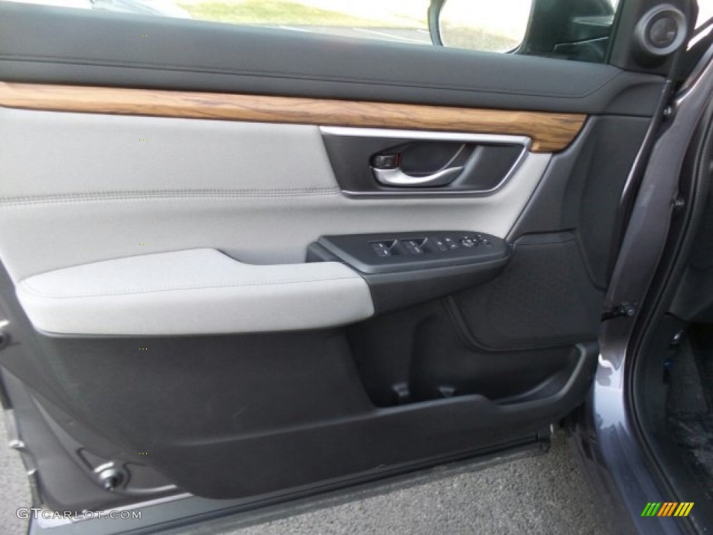 2018 CR-V EX AWD - Modern Steel Metallic / Gray photo #12