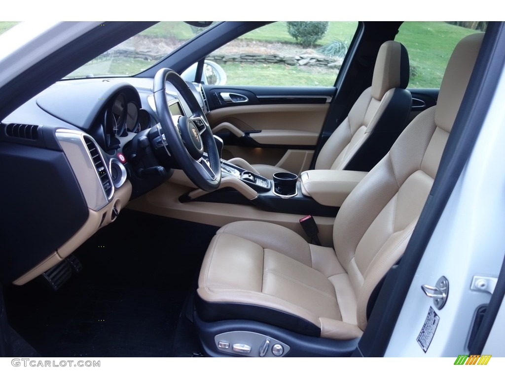 2015 Cayenne S - Carrara White Metallic / Luxor Beige photo #19