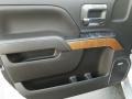 2017 Silver Ice Metallic Chevrolet Silverado 1500 LTZ Double Cab 4x4  photo #8