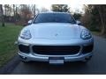 2017 Rhodium Silver Metallic Porsche Cayenne Platinum Edition  photo #2