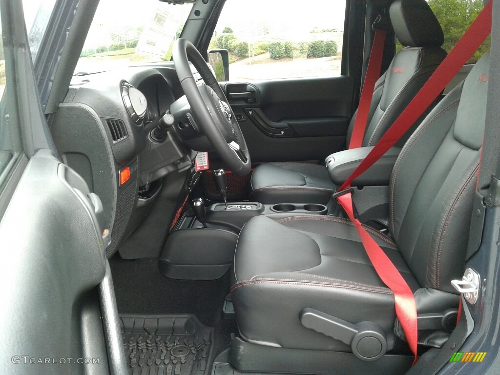 2018 Jeep Wrangler Rubicon 4x4 Front Seat Photo #124543453