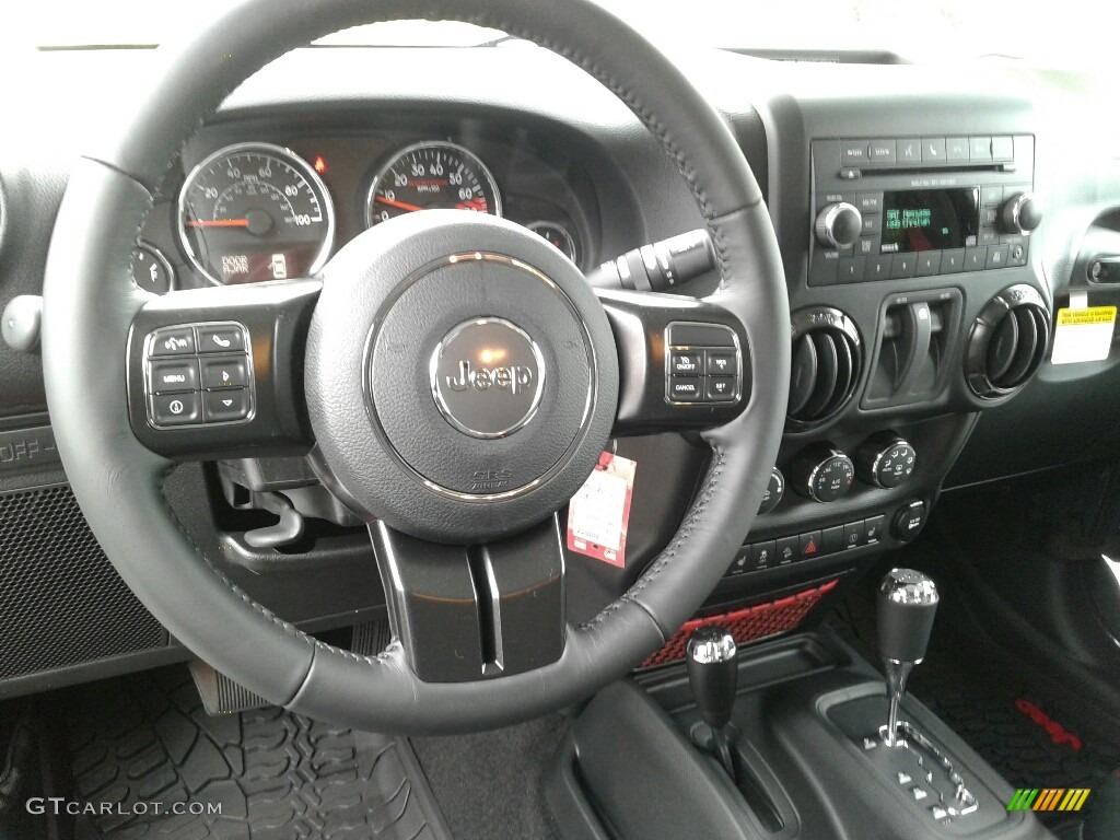 2018 Wrangler Rubicon 4x4 - Rhino / Black photo #26