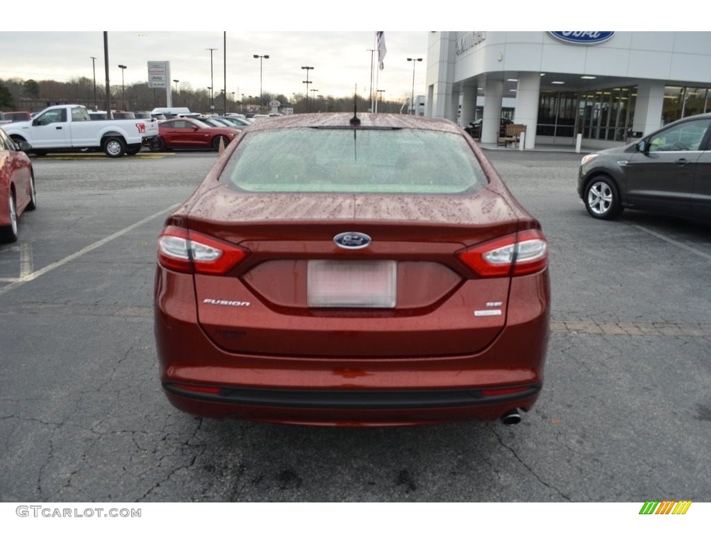 2014 Fusion SE EcoBoost - Sunset / Dune photo #4