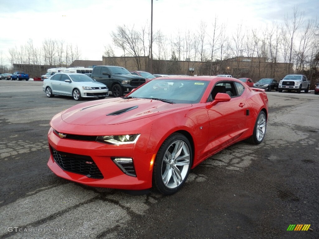 2018 Camaro SS Coupe - Red Hot / Jet Black photo #1