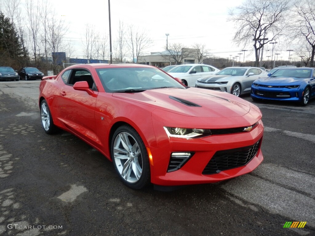Red Hot 2018 Chevrolet Camaro SS Coupe Exterior Photo #124546096