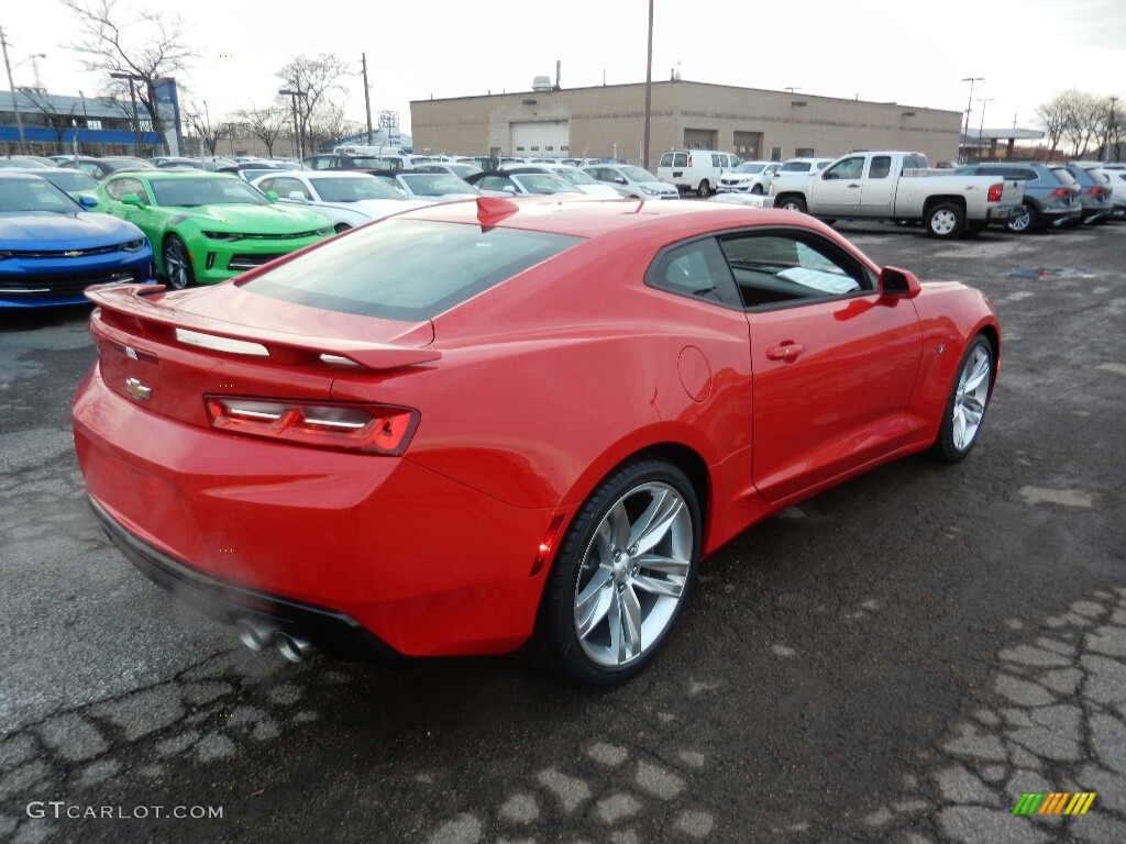 2018 Camaro SS Coupe - Red Hot / Jet Black photo #5