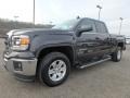 2015 Iridium Metallic GMC Sierra 1500 SLE Double Cab 4x4  photo #1