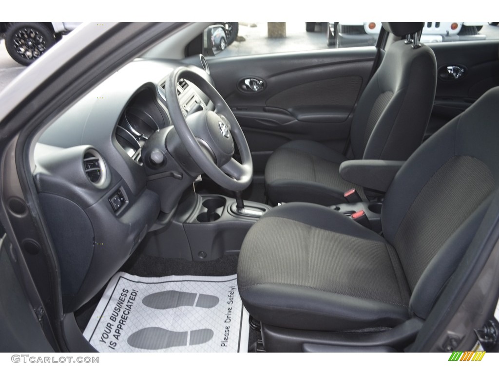 2013 Versa 1.6 S Sedan - Magnetic Gray / Charcoal photo #9