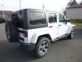 2018 Bright White Jeep Wrangler Unlimited Sahara 4x4  photo #5