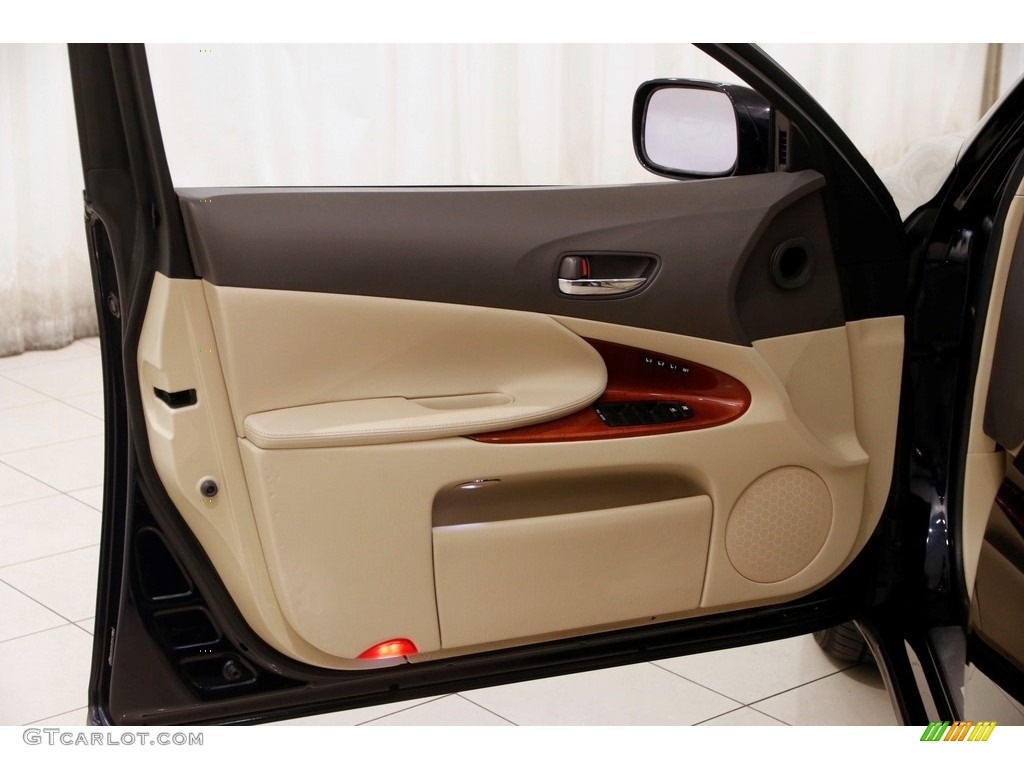 2007 GS 350 AWD - Black Sapphire Pearl / Cashmere photo #4