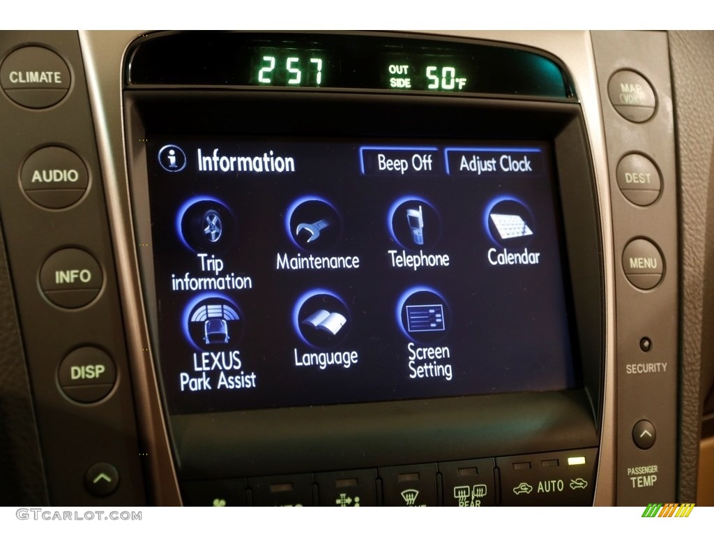 2007 GS 350 AWD - Black Sapphire Pearl / Cashmere photo #12