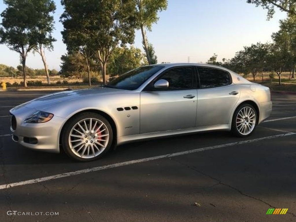 2011 Quattroporte S - Grigio Touring (Silver) / Nero photo #1