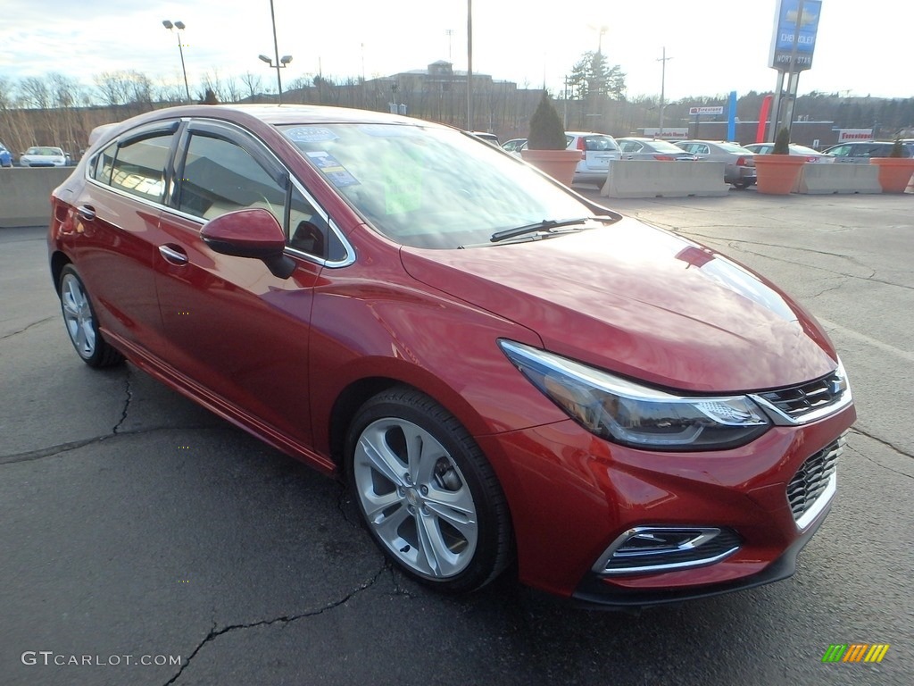2017 Cruze Premier - Cajun Red Tintcoat / Jet Black photo #11