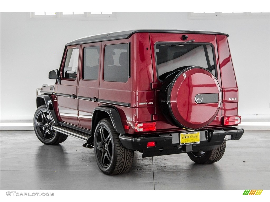 2018 G 63 AMG - Storm Red Metallic / designo Black photo #10