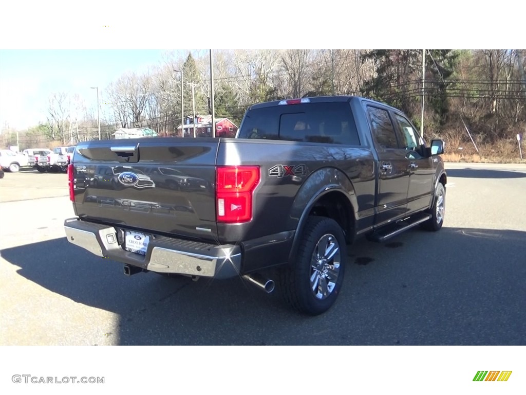 2018 F150 Lariat SuperCrew 4x4 - Magnetic / Black photo #7