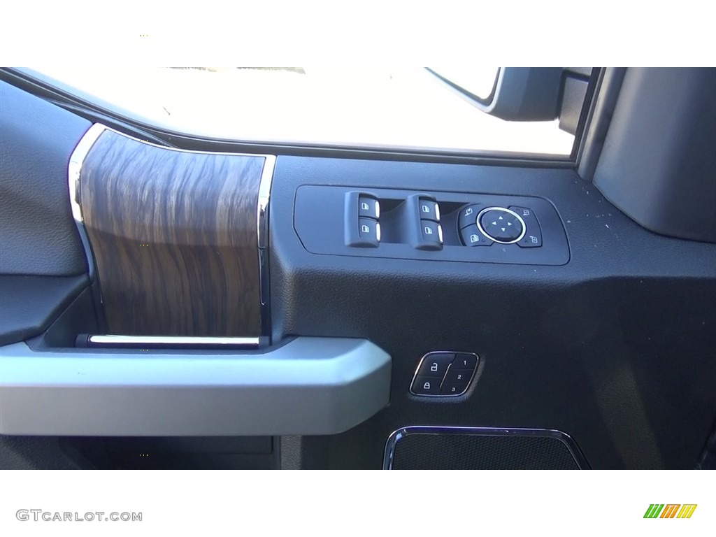 2018 F150 Lariat SuperCrew 4x4 - Magnetic / Black photo #12