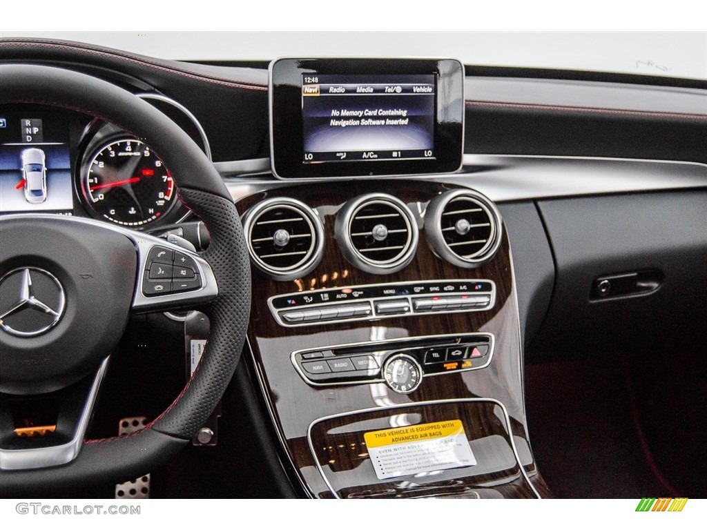 2018 Mercedes-Benz C 43 AMG 4Matic Sedan Black Dashboard Photo #124551409