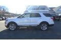 2018 White Platinum Ford Explorer XLT 4WD  photo #4