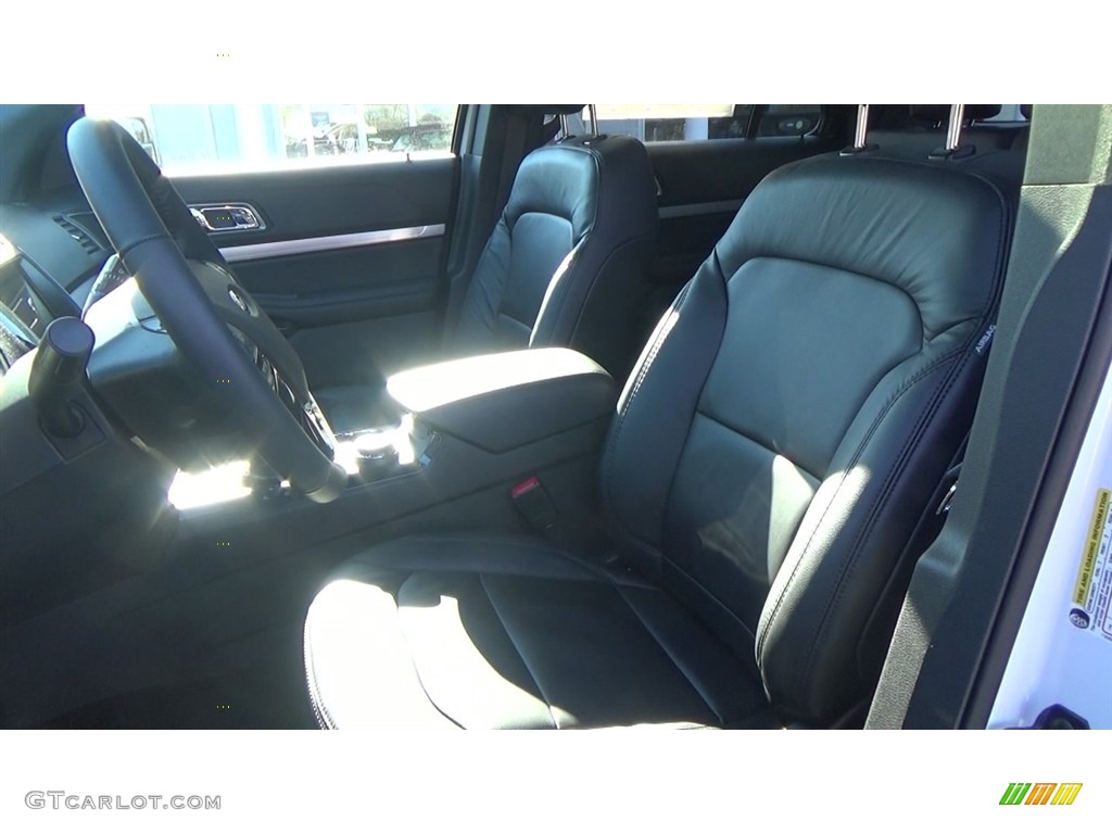 2018 Explorer XLT 4WD - White Platinum / Ebony Black photo #12