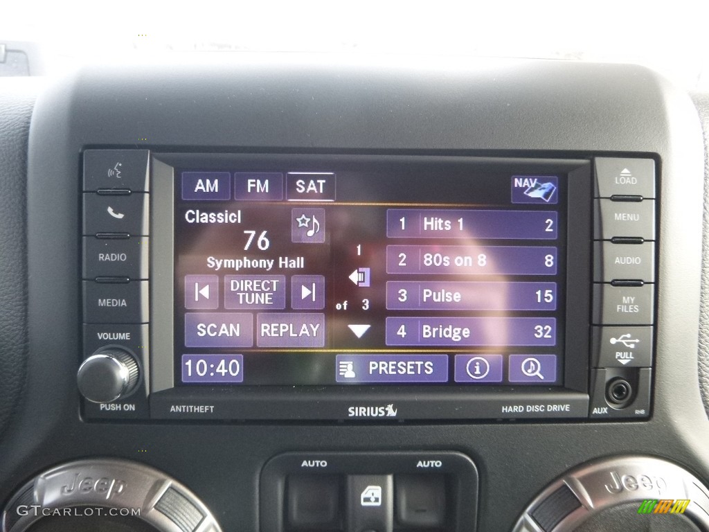 2018 Jeep Wrangler Unlimited Altitude 4x4 Controls Photo #124552358