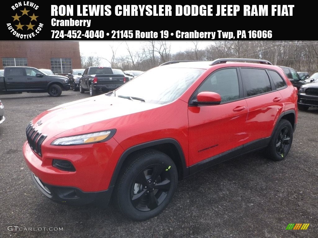 2018 Cherokee Limited 4x4 - Firecracker Red / Black photo #1