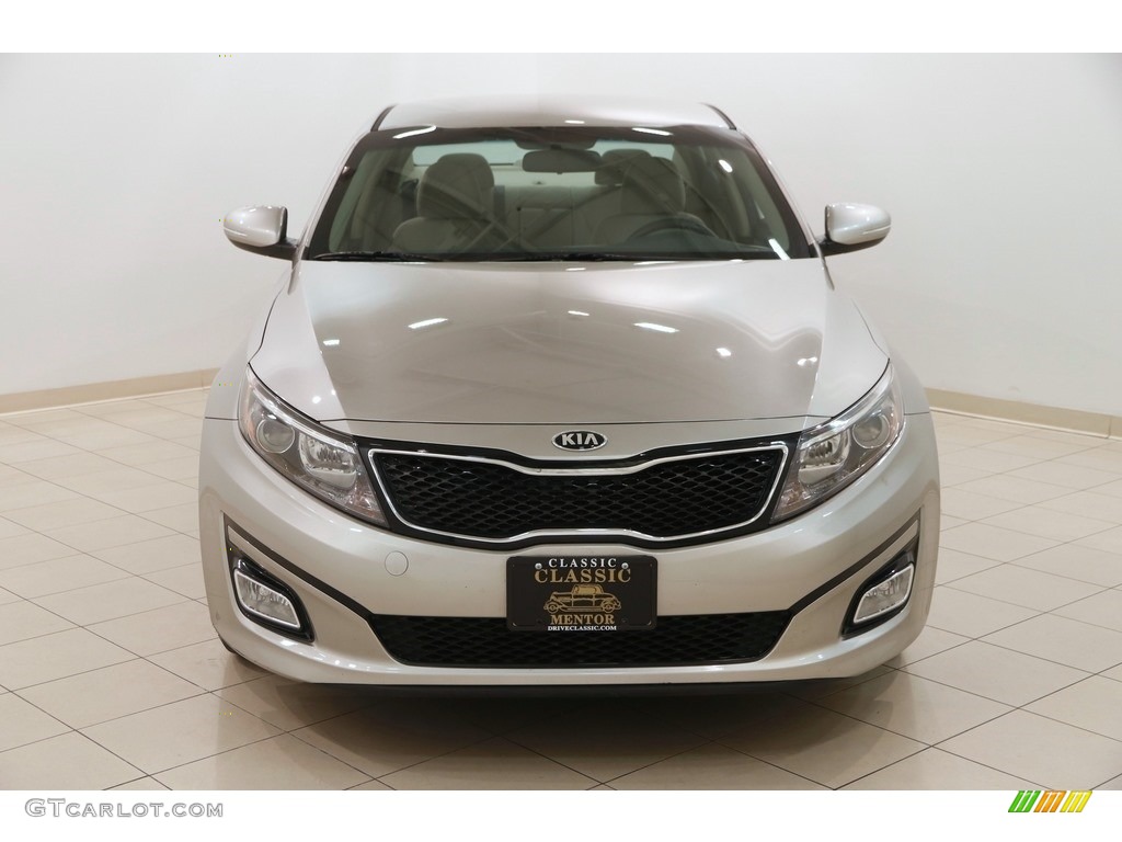 2014 Optima LX - Satin Metal / Beige photo #2