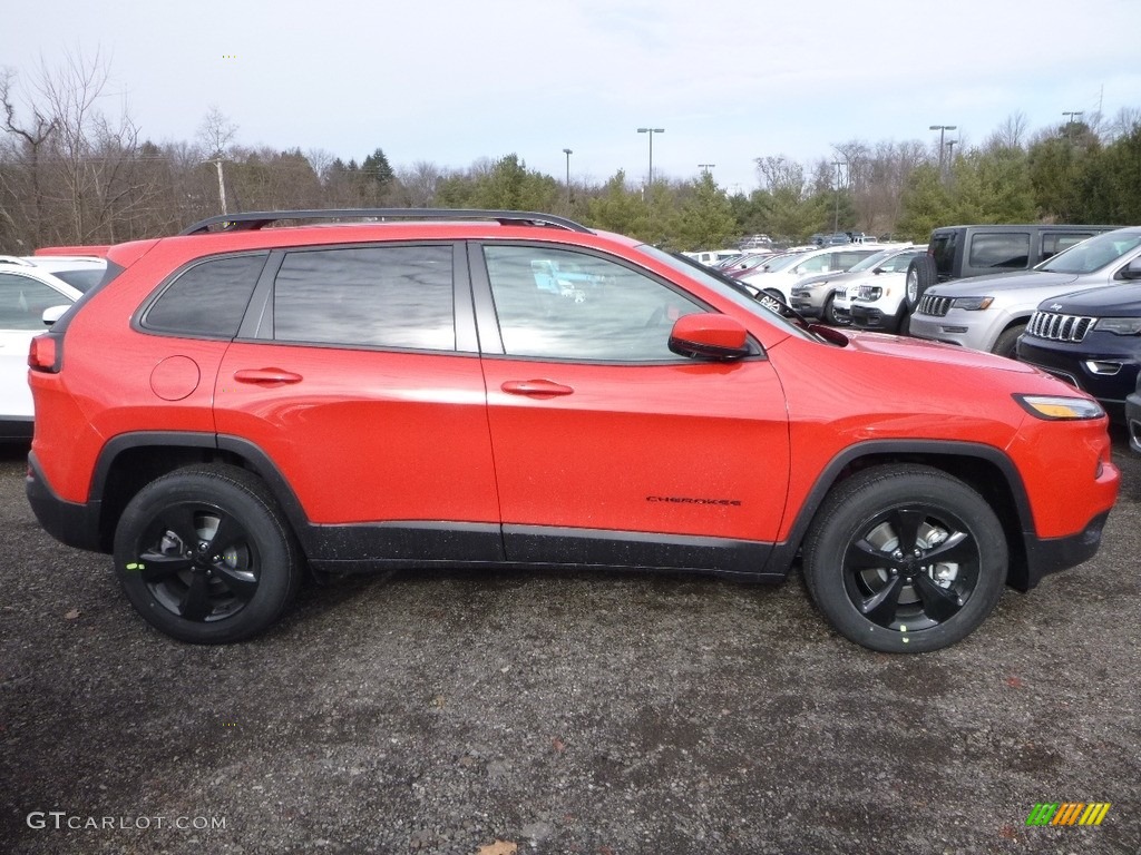2018 Cherokee Limited 4x4 - Firecracker Red / Black photo #6