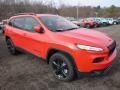 2018 Firecracker Red Jeep Cherokee Limited 4x4  photo #7