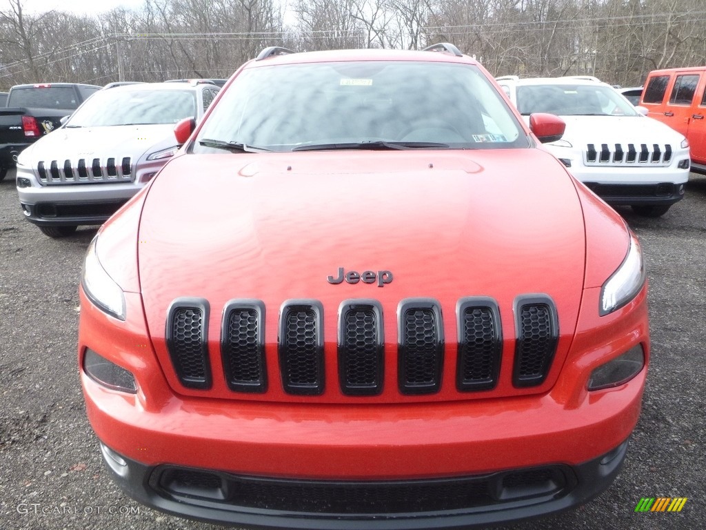 2018 Cherokee Limited 4x4 - Firecracker Red / Black photo #8