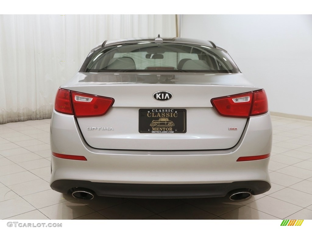 2014 Optima LX - Satin Metal / Beige photo #14