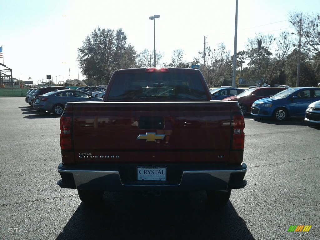 2018 Silverado 1500 LT Crew Cab - Cajun Red Tintcoat / Dark Ash/Jet Black photo #4