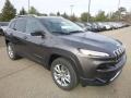 2018 Granite Crystal Metallic Jeep Cherokee Limited 4x4  photo #7