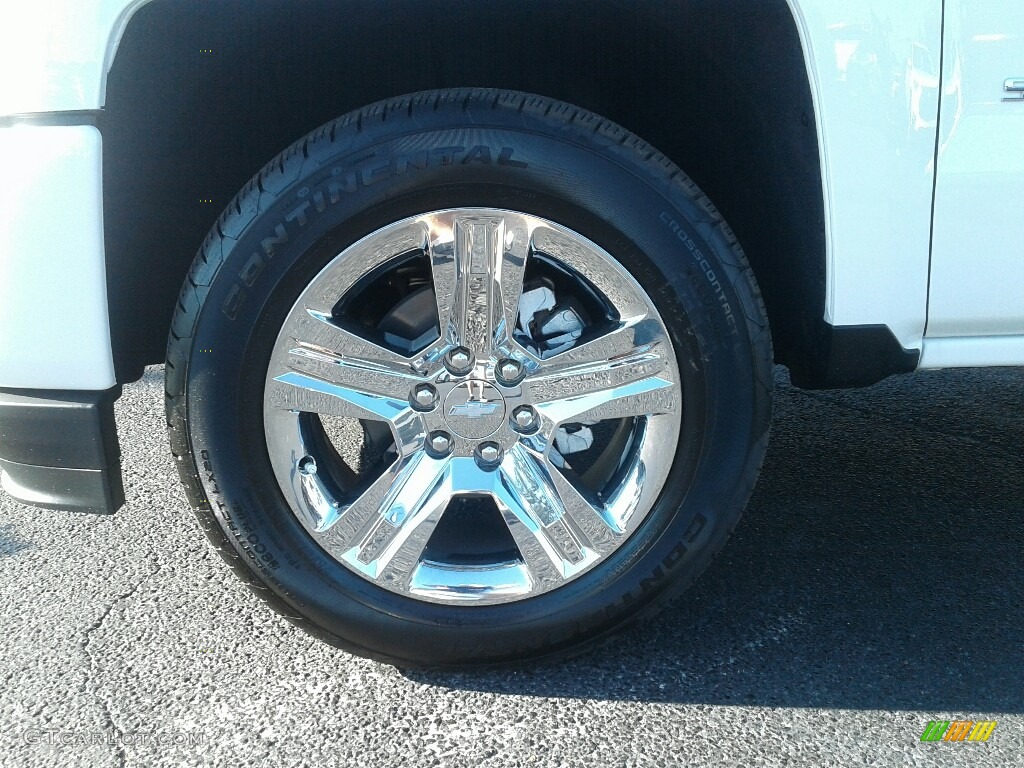 2018 Silverado 1500 Custom Double Cab - Summit White / Dark Ash/Jet Black photo #20