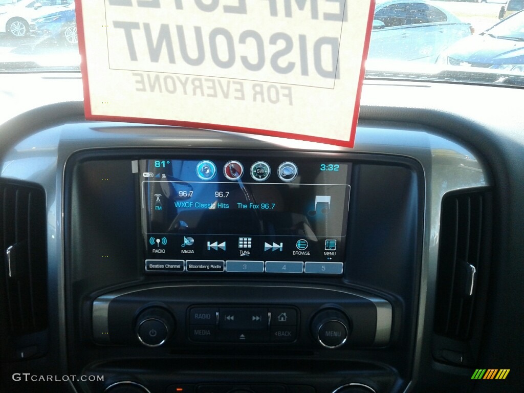 2018 Silverado 1500 LT Crew Cab - Silver Ice Metallic / Jet Black photo #15