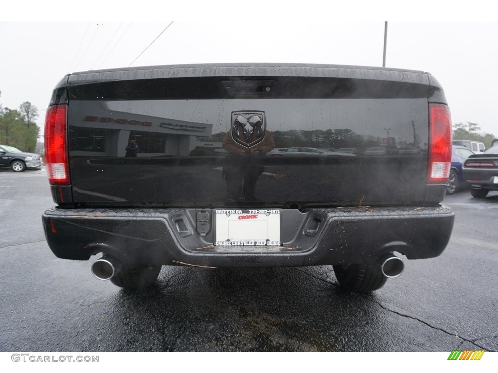 2018 1500 Express Regular Cab - Brilliant Black Crystal Pearl / Black/Diesel Gray photo #6