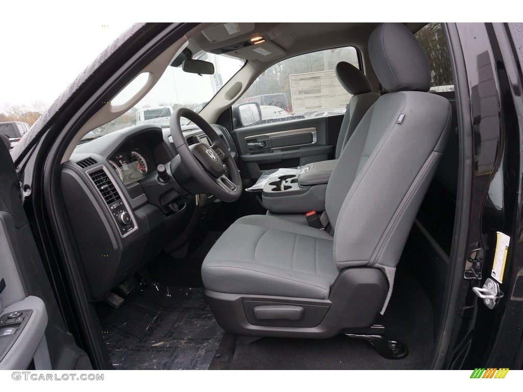 2018 1500 Express Regular Cab - Brilliant Black Crystal Pearl / Black/Diesel Gray photo #9