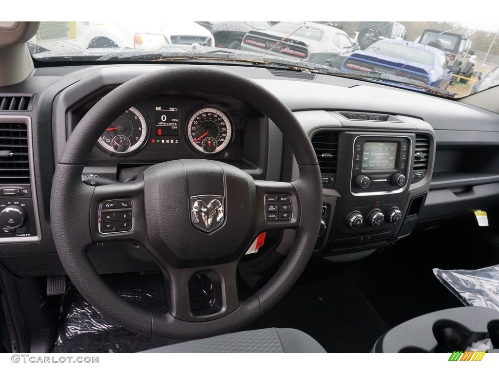 2018 1500 Express Regular Cab - Brilliant Black Crystal Pearl / Black/Diesel Gray photo #10