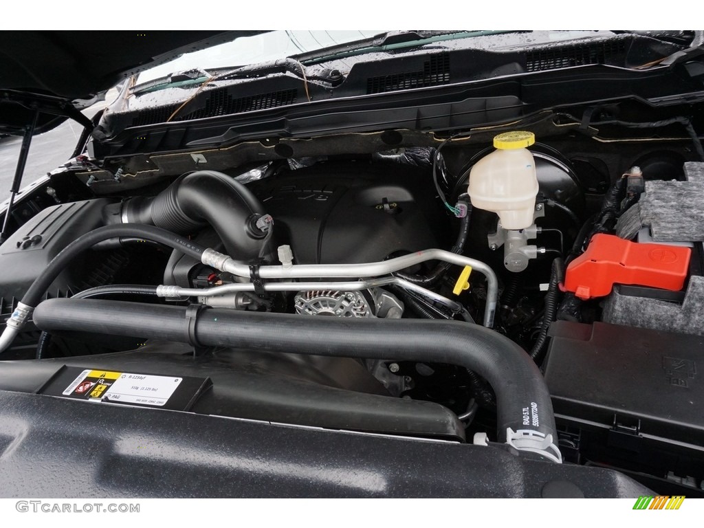 2018 1500 Express Regular Cab - Brilliant Black Crystal Pearl / Black/Diesel Gray photo #13