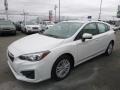 2018 Crystal White Pearl Subaru Impreza 2.0i Premium 5-Door  photo #8