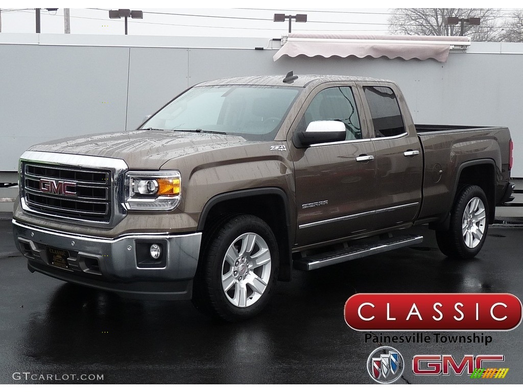 2015 Bronze Alloy Metallic GMC Sierra 1500 SLT Double Cab 4x4