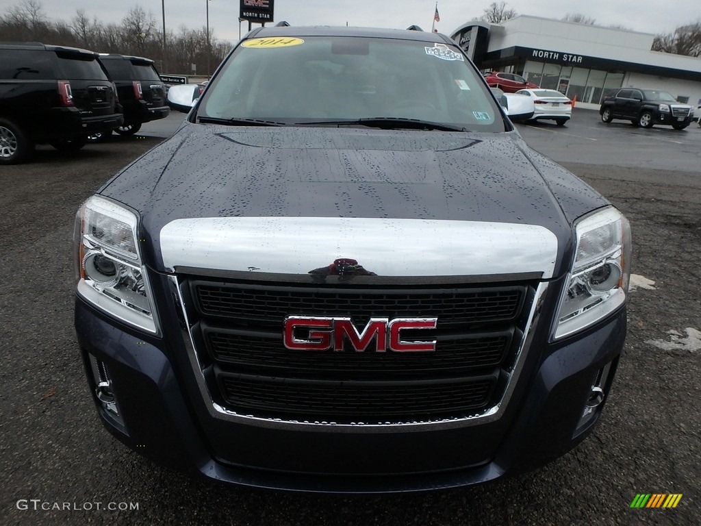 2014 Terrain SLE AWD - Atlantis Blue Metallic / Jet Black photo #2