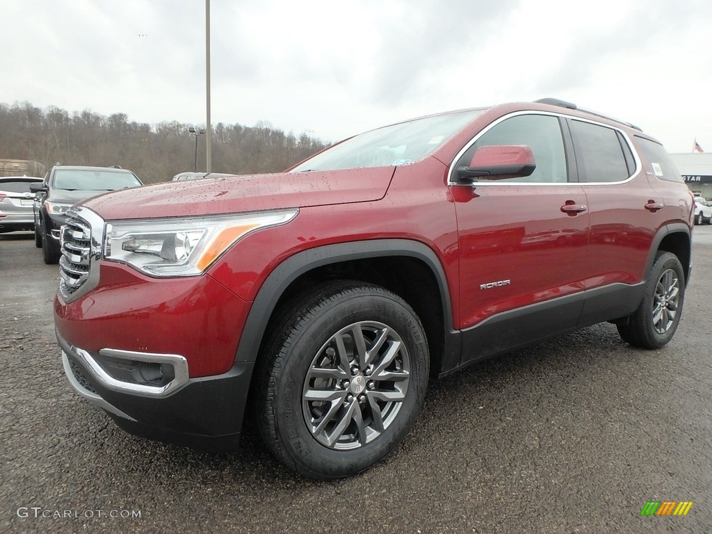 2018 Acadia SLT AWD - Crimson Red Tintcoat / Jet Black photo #1