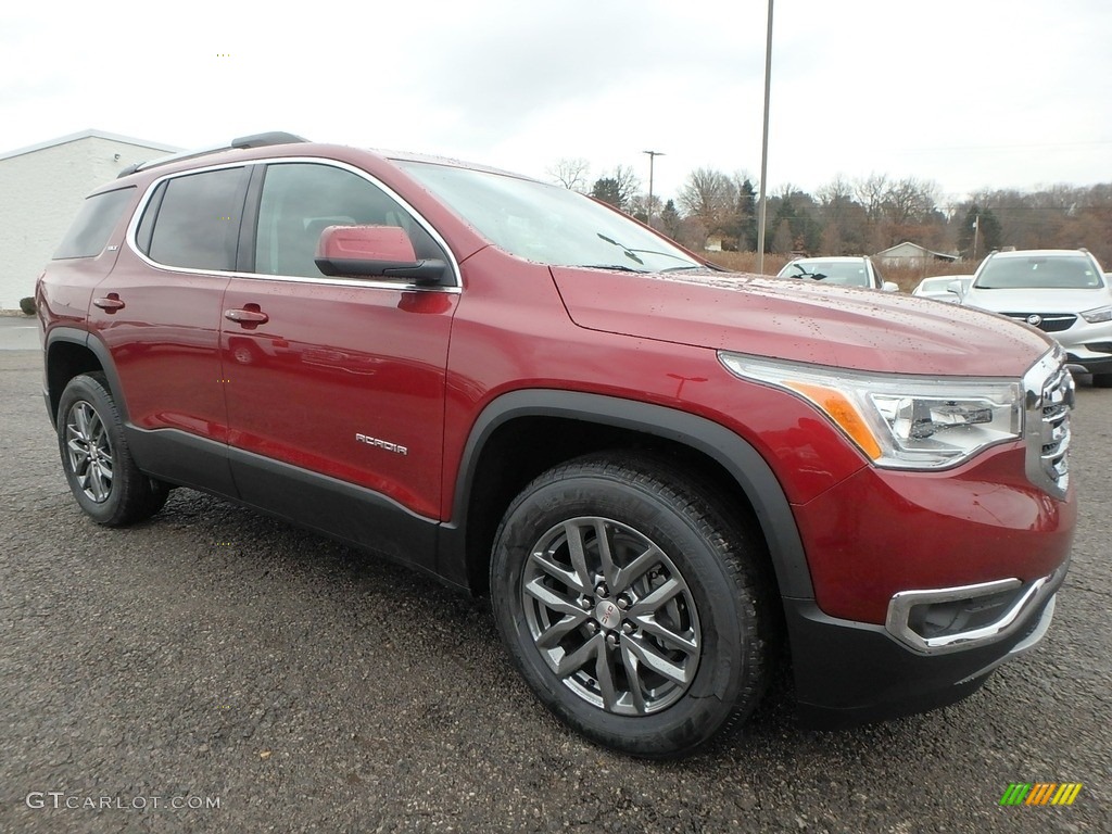 2018 Acadia SLT AWD - Crimson Red Tintcoat / Jet Black photo #3