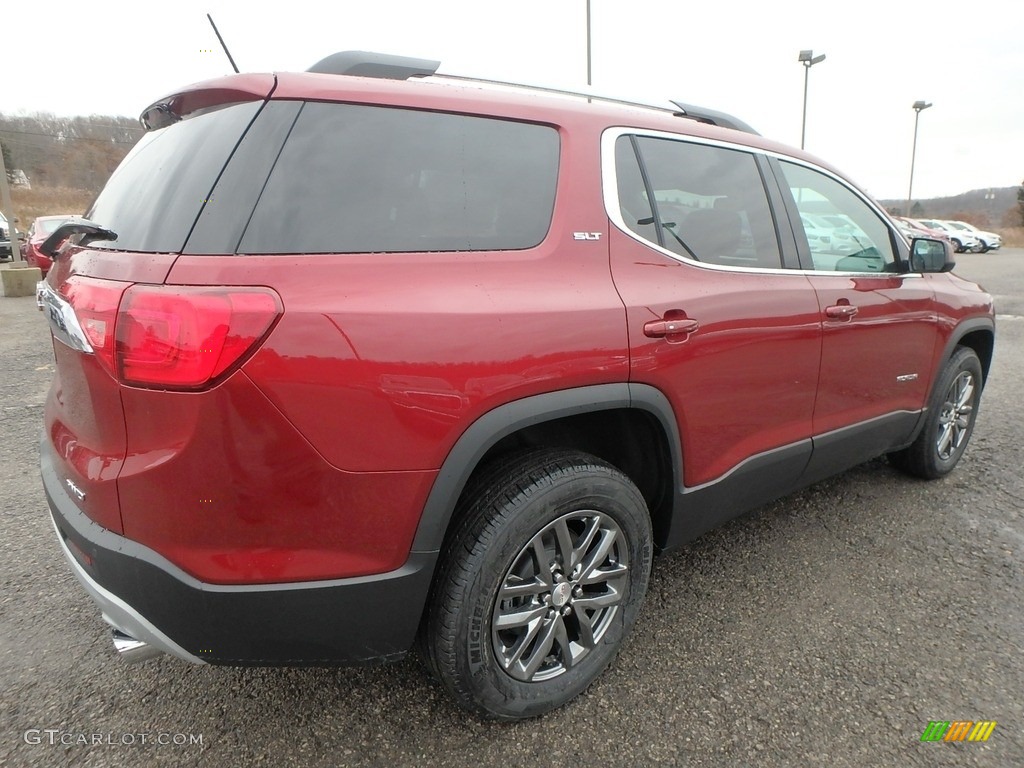 2018 Acadia SLT AWD - Crimson Red Tintcoat / Jet Black photo #5