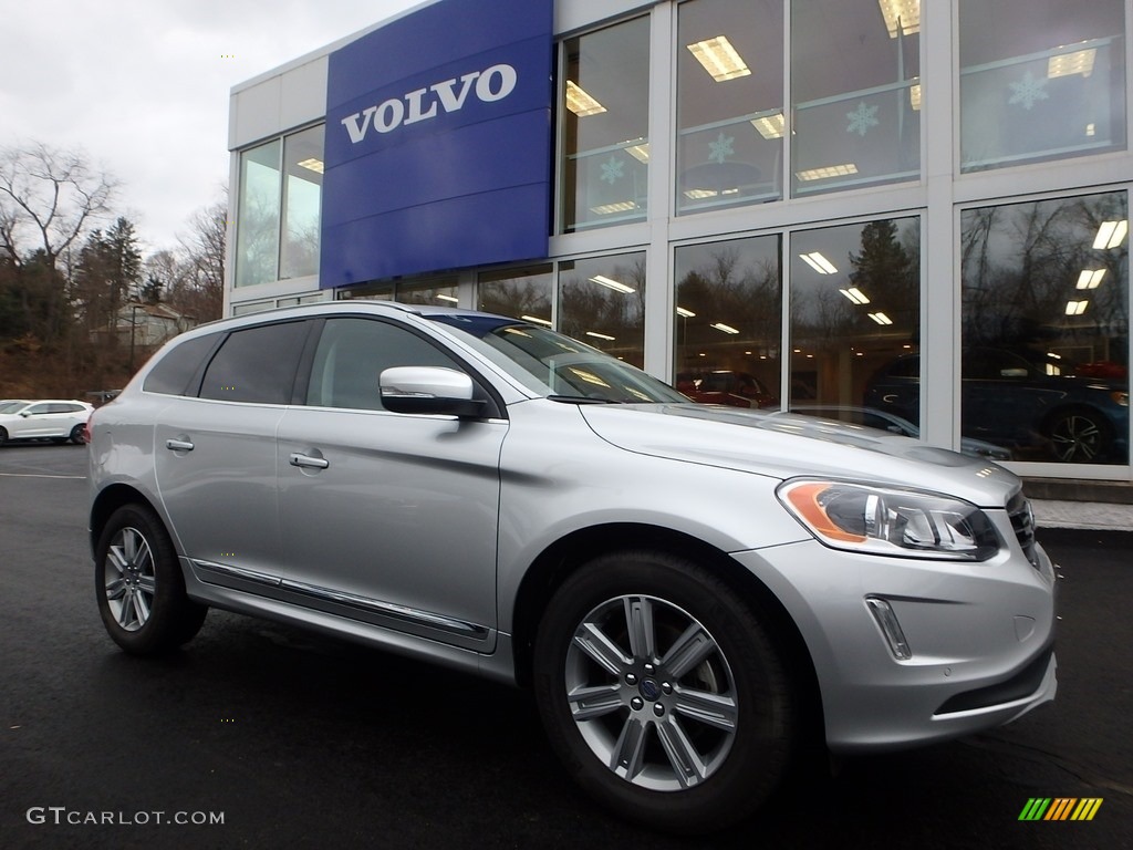 Bright Silver Metallic 2017 Volvo XC60 T5 AWD Inscription Exterior Photo #124560524