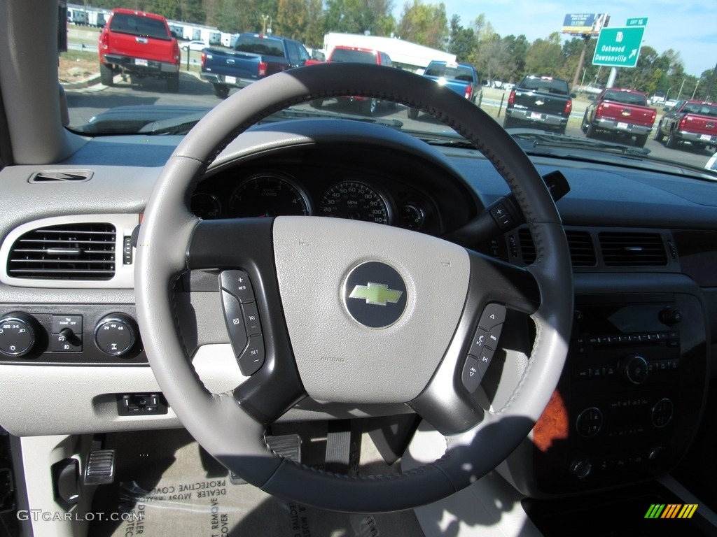 2011 Silverado 3500HD LTZ Crew Cab 4x4 - Mocha Steel Metallic / Dark Cashmere/Light Cashmere photo #18